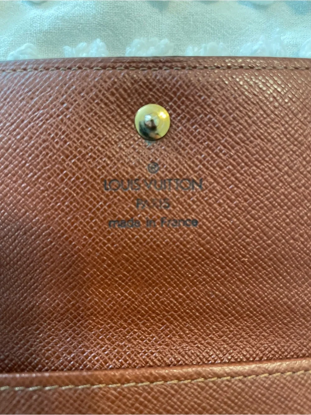 Louis Vuitton Monogram Vintage Compact Wallet